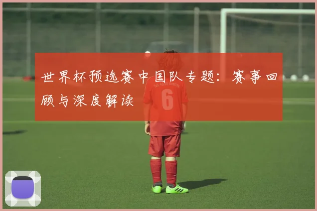 世界杯预选赛中国队专题：赛事回顾与深度解读