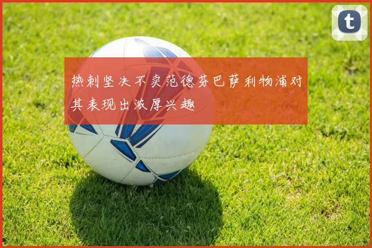 热刺坚决不卖范德芬巴萨利物浦对其表现出浓厚兴趣