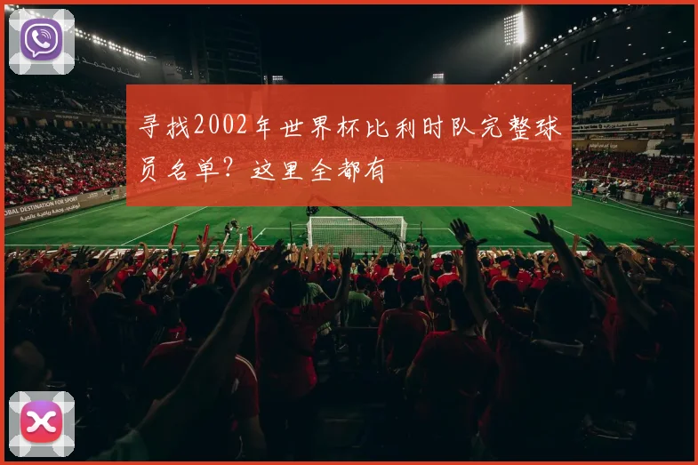 寻找2002年世界杯比利时队完整球员名单?这里全都有
